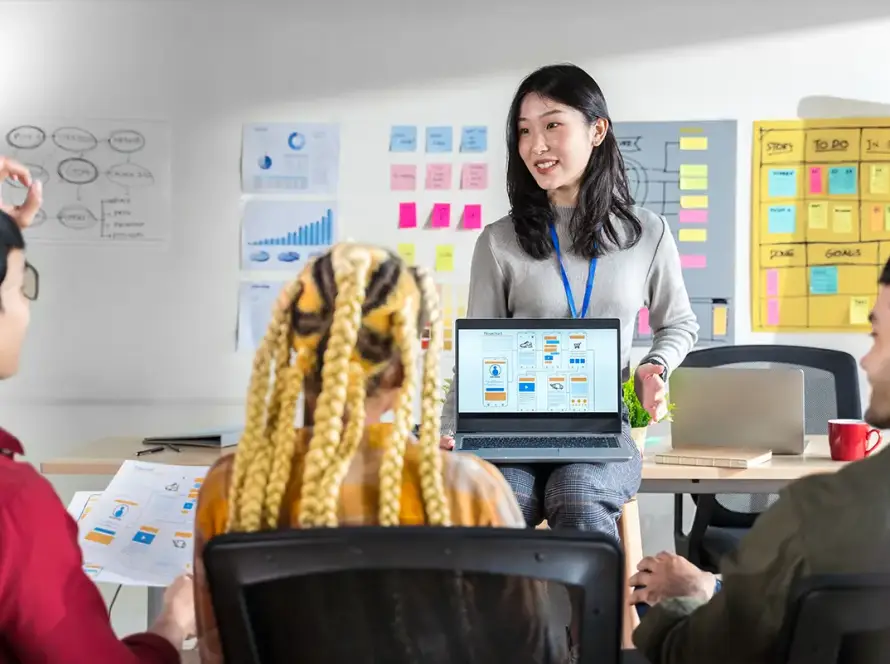 AI agency allows you to have face-to-face interaction if you have queries.