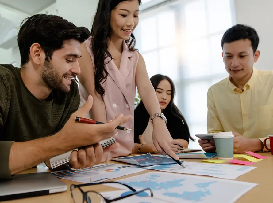 Digital Agency Jakarta team planning